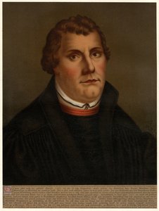 Maarten Luther door after Lucas Cranach the Elder