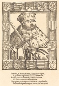 Johannes Frederik de Grootmoedige, in Keurvorstelijke Gewaden door after Lucas Cranach the Younger