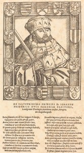 Johannes Frederik de Grootmoedige, in Keurvorstelijke Gewaden