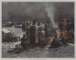 Een Bivak in een Moeras door after Maurice Henri Orange