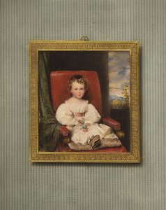 Portret van Emilie von Arthaber door after Moritz Michael Daffinger