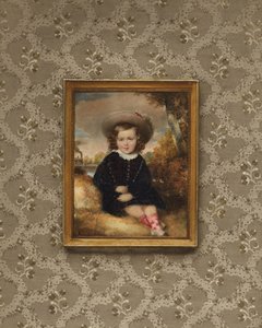 Portret van Johann II, Prins van Liechtenstein, als kind, 1844 door after Moritz Michael Daffinger