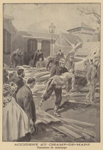 Ongeluk in de Champ-de-Mars, Parijs