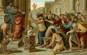 Paulus en Barnabas in Lystra