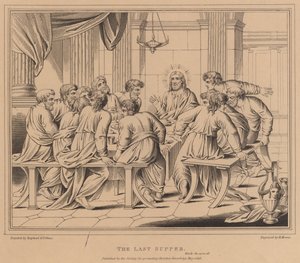 Het Laatste Avondmaal door after Raphael