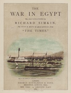 Titelpagina Illustratie voor De Oorlog in Egypte