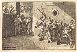 Herodes Stuurt Christus Terug naar Pilatus