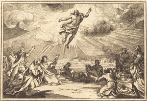 De Hemelvaart door after Sébastien Le Clerc I
