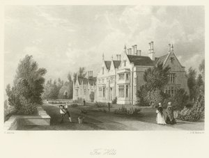 Fox Hills door after Thomas Allom