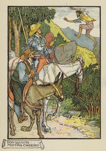 Don Quichot ontmoet Cardenio