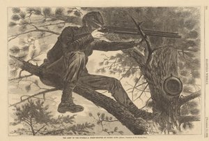 Het Leger van de Potomac - Een Scherpschutter op Piketdienst