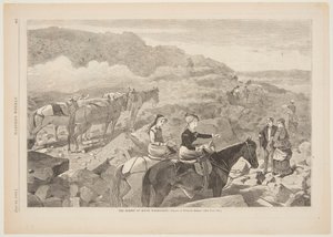 De Top van Mount Washington door Winslow Homer