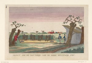 Batterij aan de Binnen Bullewijk, 1787