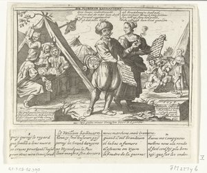 De moedige Batavieren, 1673 door anonymous (possibly)