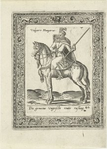 Hongaarse ruiter door anonymous (possibly)