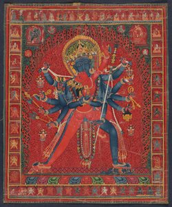 Chakrasamvara en gemalin Vajravarahi