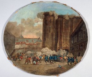 Frans: Prise de la Bastille, 14 juli 1789 (P707-1) door anonymous 