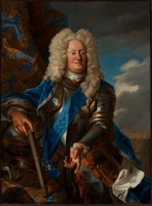 Portret van Augustus Willem van Brunswijk