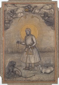 Portret van de Oude Akbar