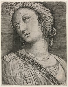 Borstbeeld van een Vrouw door attributed to Jacopo de