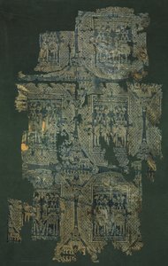 Rondellen met kamelen die howdahs dragen door attributed to Marco d