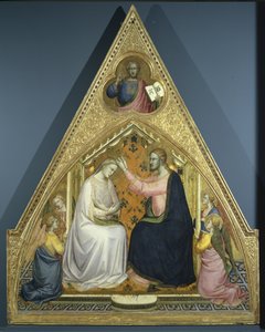 De kroning van de Maagd door c.1370 1425 Lorenzo Monaco
