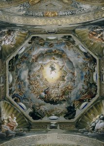 Hemelvaart van de Maagd, van het plafond van de koepel, 1526-30