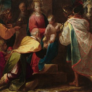 De aanbidding der wijzen door called Morazzone Pier Francesco Mazzucchelli