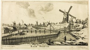 Raampoort, uit De Acht Stadspoorten van Amsterdam