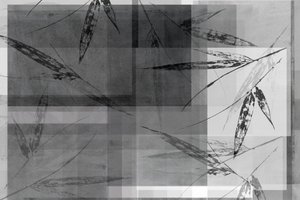 Abstracte bamboelagen door cartissi