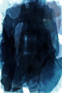 Abstracte blauwe lagen door cartissi