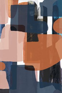 Abstracte kleurblokken door cartissi