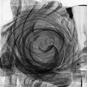Abstract Ink Vortex door cartissi