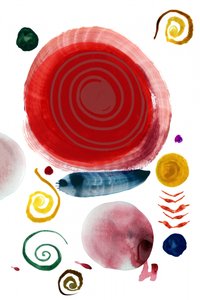 Kleurrijke abstracte vormen