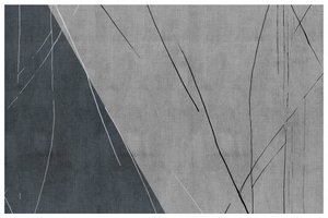 Koele grijze abstracte lijnen door cartissi