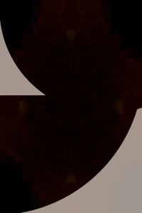 Donkere abstracte vormen door cartissi