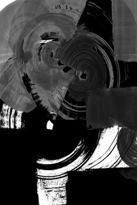 Dynamische abstracte wervelingen door cartissi