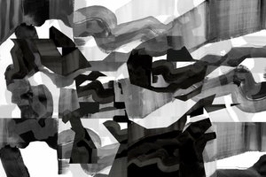 Dynamische abstractie in grijstinten door cartissi