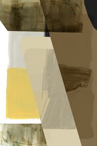 Aardetinten en geometrische vormen door cartissi