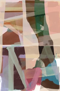 Aardse abstracte lagen door cartissi