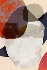 Aardse abstracte vormen door cartissi
