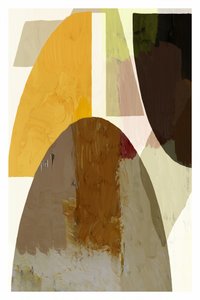Aardse abstracte vormen door cartissi