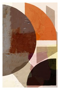 Aardse abstracte vormen