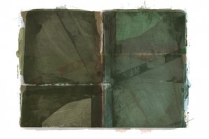 Aardse groene lagen door cartissi