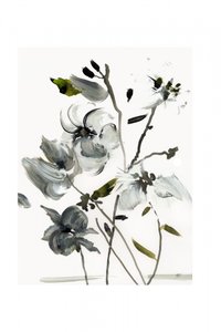 Elegante abstracte bloemen door cartissi