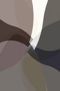 Vloeiende abstracte rondingen