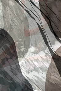 Vloeiende abstracte lagen door cartissi