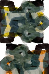 Vloeiende abstracte vormen
