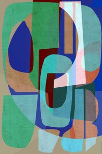 Vloeiende, abstracte vormen door cartissi