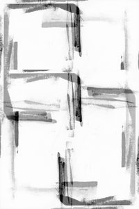 Geometrische abstracte penseelstreken